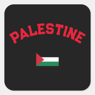 Sticker Carré Université de Varsity de l'État de Palestine