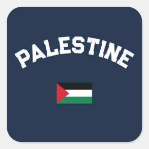 Sticker Carré Université de Varsity de l'État de Palestine
