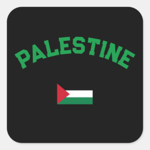 Sticker Carré Université de Varsity de l'État de Palestine