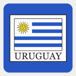 Sticker Carré Uruguay