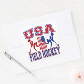 Sticker Carré USA Field Hockey (Enveloppe)