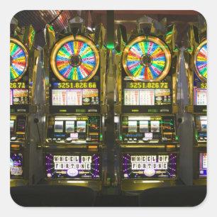 Sticker Carré USA, Nevada, Las Vegas. McCarran International