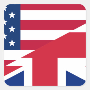 Sticker Carré usa uk