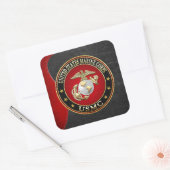 Sticker Carré USMC EGA [édition spéciale] [3D] (Enveloppe)