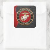 Sticker Carré USMC EGA [édition spéciale] [3D] (Sac)