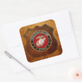 Sticker Carré USMC EGA [édition spéciale] [3D] (Enveloppe)