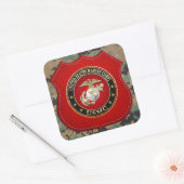Sticker Carré USMC EGA [édition spéciale] [3D] (Enveloppe)