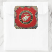 Sticker Carré USMC EGA [édition spéciale] [3D] (Sac)