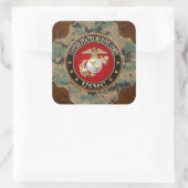 Sticker Carré USMC EGA [édition spéciale] [3D] (Sac)