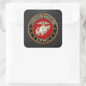Sticker Carré USMC EGA [édition spéciale] [3D] (Sac)