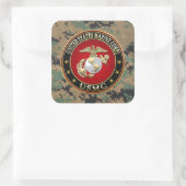 Sticker Carré USMC EGA [édition spéciale] [3D] (Sac)