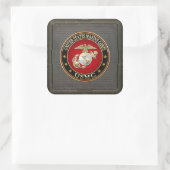 Sticker Carré USMC EGA [édition spéciale] [3D] (Sac)