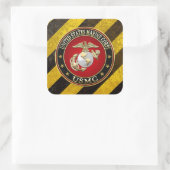 Sticker Carré USMC EGA [édition spéciale] [3D] (Sac)