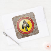 Sticker Carré USMC Opérations spéciales (MARSOC) [3D] (Enveloppe)