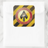 Sticker Carré USMC Opérations spéciales (MARSOC) [3D] (Sac)