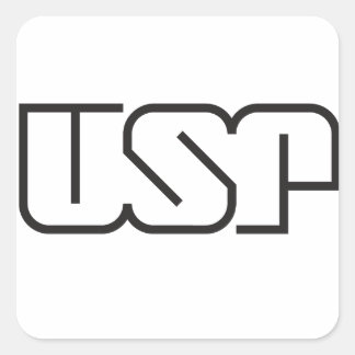 Sticker Carré USP (logo)