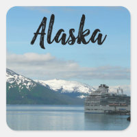 Vacances de croisière en Alaska Photographie de vo