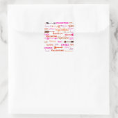 Sticker Carré Valentine (Sac)