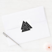 Sticker Carré Valknut (Enveloppe)
