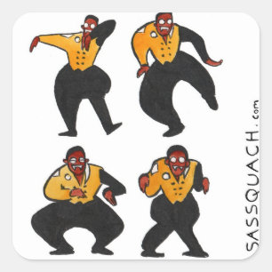 Sticker Carré Vampire Hammer