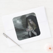 Sticker Carré Vampire & Witchcraft (Enveloppe)