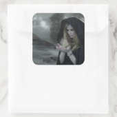 Sticker Carré Vampire & Witchcraft (Sac)