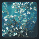 Sticker Carré Van Gogh Almond Blossoms : Turquoise foncé<br><div class="desc">✨ fleurir partout où vous vous tirez ✨ Apportez l’élégance intemporelle des fleurs d’amandes de Van Gogh dans votre vie quotidienne avec ces beaux autocollants. Disponibles dans une gamme de superbes palettes de couleurs, ces accents astucieux ajoutent une touche de sophistication florale aux ordinateurs portables, bouteilles d'eau, carnets, cabines téléphoniques,...</div>