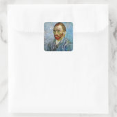 Sticker Carré Van Gogh Autoportrait (Sac)