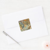 Sticker Carré Van Gogh - Les Grands Platanes (Enveloppe)