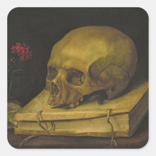 Sticker Carré Vanitas, c.1644 (huile sur toile)