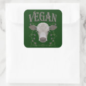 STICKER CARRÉ VEGAN - */* 25 (Sac)