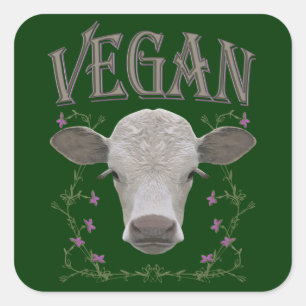 STICKER CARRÉ VEGAN - */* 25