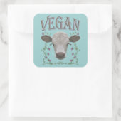 STICKER CARRÉ VEGAN - */* 3 (Sac)