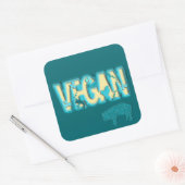 Sticker Carré Vegan paper (Enveloppe)