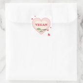 Sticker Carré Végan Valentines (Sac)