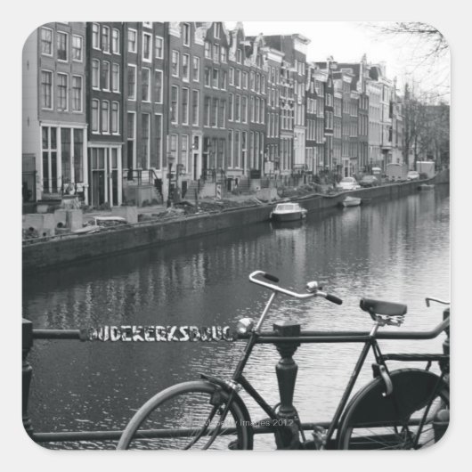 Sticker Carré Vélo par Canal (Devant)