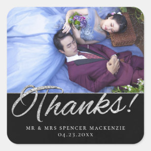 Sticker Carré Velvet Onyx Grunge   Photo Vampy Jet Black Merci