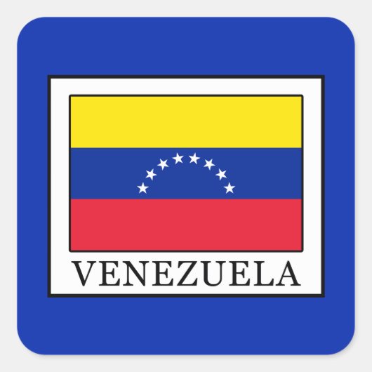 Sticker Carré Venezuela (Devant)