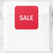 Sticker Carré Vente (Sac)