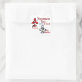 Sticker Carré Ventilateur de ménopause (Sac)