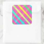 Sticker Carré Vérification texturée (Sac)