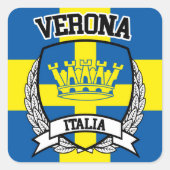 Sticker Carré Vérone (Devant)