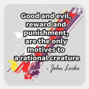 Sticker Carré Verrouiller