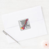 Sticker Carré Verrouiller (Enveloppe)