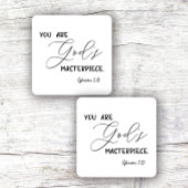 Sticker Carré Verse Bible