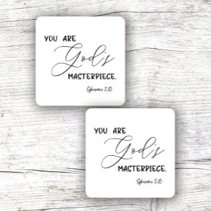 Sticker Carré Verse Bible