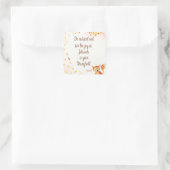 Sticker Carré verset de la Bible - Néhémie 8:10 Carnet (Sac)