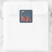 Sticker Carré Version Fille Power Dark (Sac)
