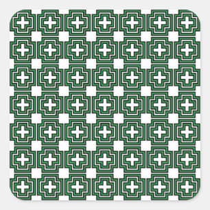 Sticker Carré Vert de C&S