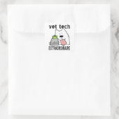 Sticker Carré Vet Tech Extraordinaire (Sac)